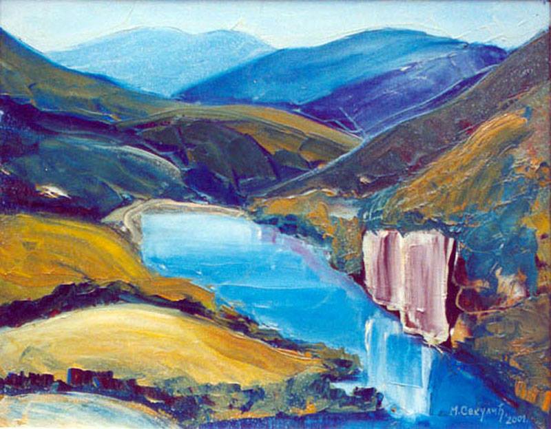 Kokin Brod, ulje na platnu, 40x50 cm